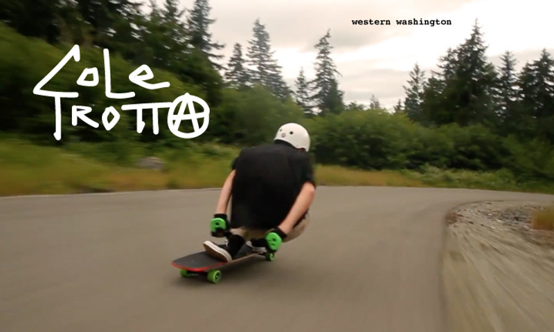 Cole Trotta / Downhill Skateboarding / Western Washington