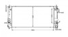 Radiator for Toyota Celica ZZT230 ZZT231 1.8L New from 1999 to 2005 Auto Manual 00 01 02 03 04