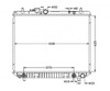 Radiator for Daihatsu Terios J100 RG 05/97-05/05 Auto Manual 1.3L 98 99 00