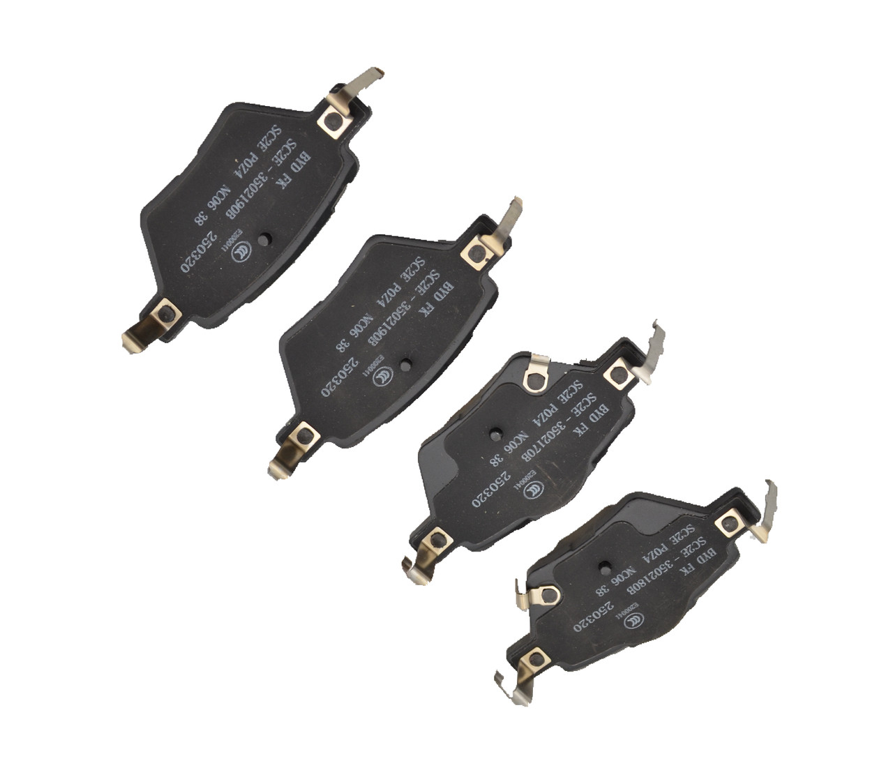Rear Brake Pad Assembly 13436506-00 for BYD Atto 3 EV SEAL EV 22 23 24 25 SC2E-3502113 Rear Brake Pad Assembly 13436506-00 for BYD Atto 3 EV SEAL EV 22 23 24 25 SC2E-3502113