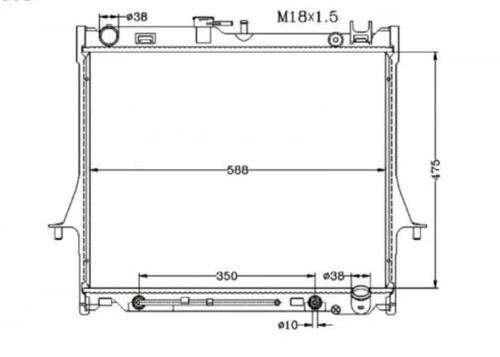 Radiator for Isuzu D-MAX DMAX 2007-2012 Auto Manual 3.0L Diesel 08 09 10 11