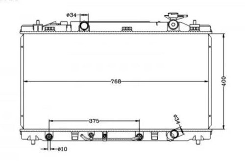 Radiator for Toyota Aurion GSV40 07/06-04/12 Auto Manual 3.5L V6 Petrol 08 09 10 11