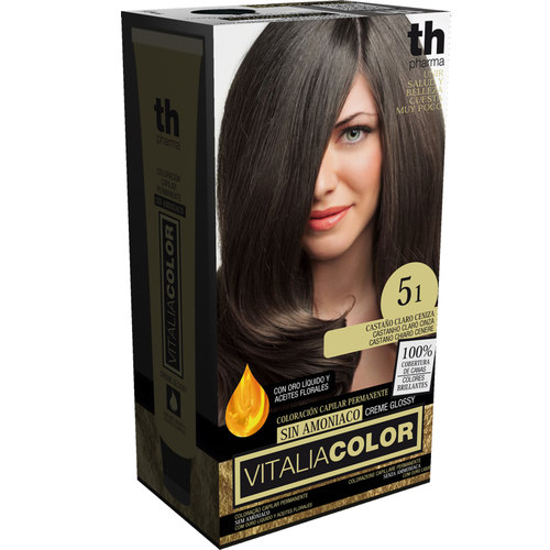 Th pharma vitalia color 5.1 castaño claro ceniza