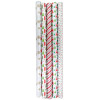GIFT WRAP HOLIDAY 15 SQ FT 30IN WIDE ASST DESIGNS/COLORS