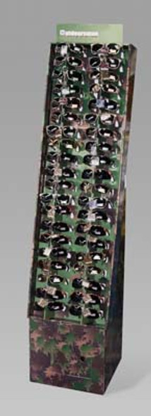 SUNGLASSES CAMOUFLAGE ASSTDPPD $ 19.99 IN 72 PC FLOORDISPLAY