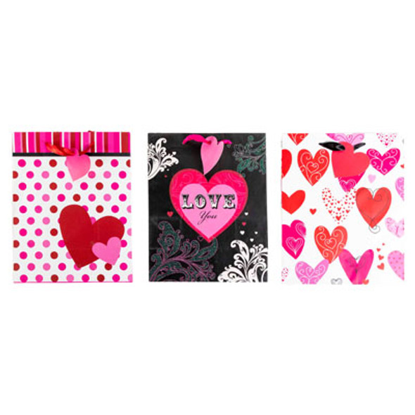 VALENTINE GIFT BAG 8 INCH ASSORTED DESIGNS PP $2.99 VALENTINE GIFT BAG 8 INCH ASSORTED DESIGNS PP $2.99