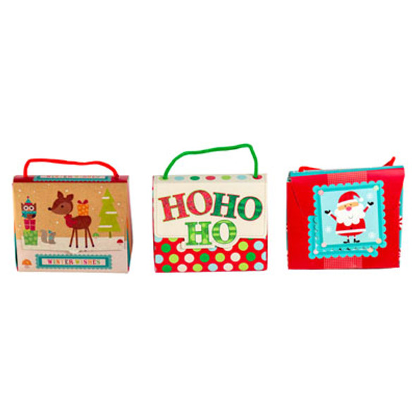CHRISTMAS CANDY PURSE ASST COLORS/DESIGNS PP $1.99