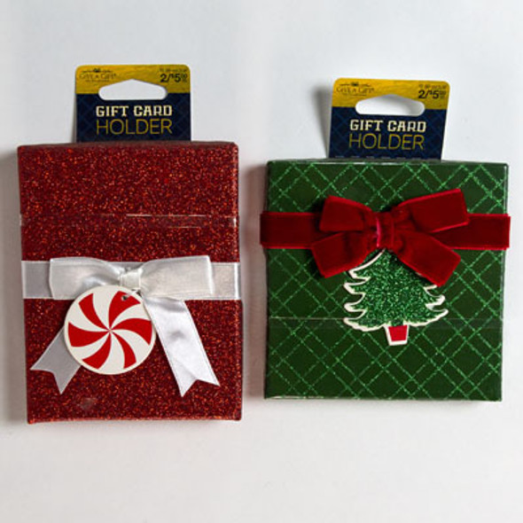 GIFT CARD HOLDER BOX ASSORTED DESIGN PP 2.99
