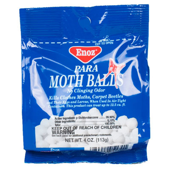 MOTH BALLS 4OZ ENOZ BRAND 24PC TRAY PACK PEGGABLE BAG E304.24T MOTH BALLS 4OZ ENOZ BRAND 24PC TRAY PACK PEGGABLE BAG E304.24T