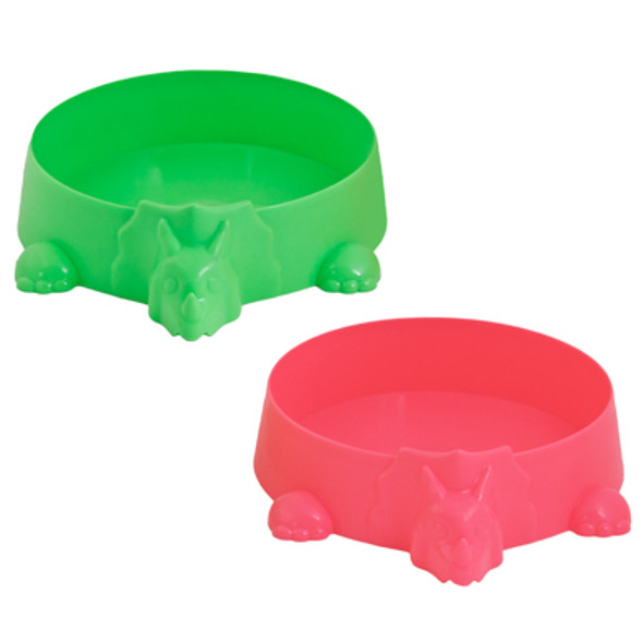 SANDBOX DINO TRAY 9 INCH DIA. RAMDOM COLORS PP $3.00