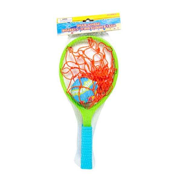 SPLASH NET CATCH GAME AGE 6+ 2RACKETS/1 SPLASH BALL NETBAG/HDR 5.75X13IN RACKETS/2.5IN BALL SPLASH NET CATCH GAME AGE 6+ 2RACKETS/1 SPLASH BALL NETBAG/HDR 5.75X13IN RACKETS/2.5IN BALL