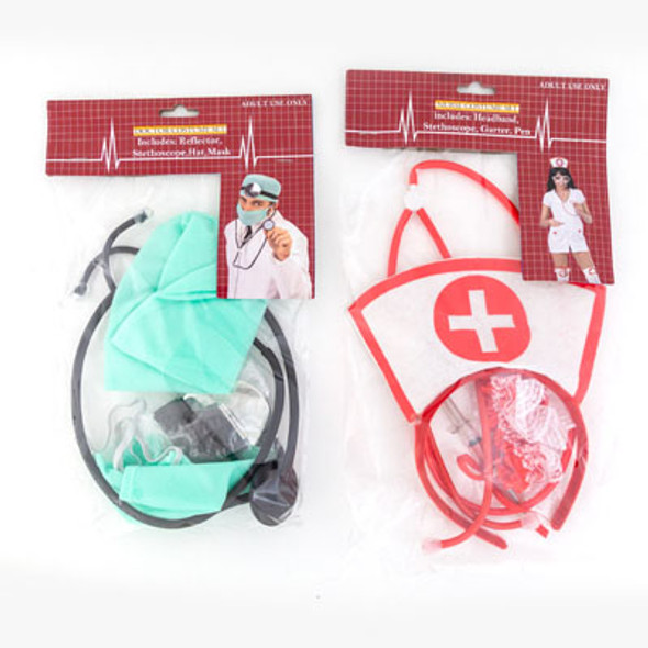NURSE/DOCTOR COSTUME SETS ADULT SIZE PBH NURSE/DOCTOR COSTUME SETS ADULT SIZE PBH