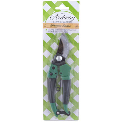 GARDENING SHEARS 7.5IN L METALBLISTER CARD