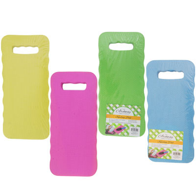 KNEELING PAD FOAM 4AST CLRS 15.5X7IN GREEN/BLUE/YELLOW/PINK NO AMAZON SALES