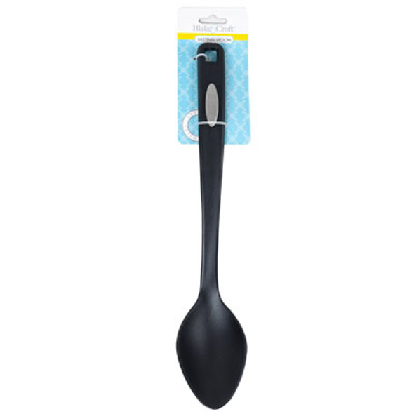 KITCHEN TOOL NYLON BASTING SPOON BLACK 13.8IN B&C HALF TCD KITCHEN TOOL NYLON BASTING SPOON BLACK 13.8IN B&C HALF TCD