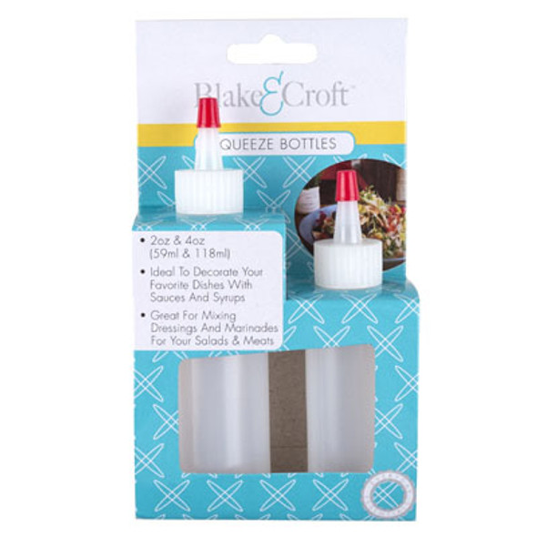 FOOD PREP BOTTLES S/2 4 & 2 OZPER SET B&C SLV CARD BPA-FREE FOOD PREP BOTTLES S/2 4 & 2 OZPER SET B&C SLV CARD BPA-FREE
