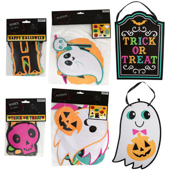 HALLOWEEN DECORATIONS 6ASTNEON CUTOUTS/PLAQUES/BANNERSHALLOWEEN HANGING HALLOWEEN DECORATIONS 6ASTNEON CUTOUTS/PLAQUES/BANNERSHALLOWEEN HANGING