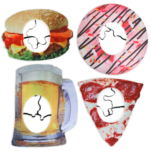 MASK 3D FOOD REALISTIC JUMBO 4AST STYLES W/ELASTIC BAND HLWN HDR AGES 8+ MASK 3D FOOD REALISTIC JUMBO 4AST STYLES W/ELASTIC BAND HLWN HDR AGES 8+