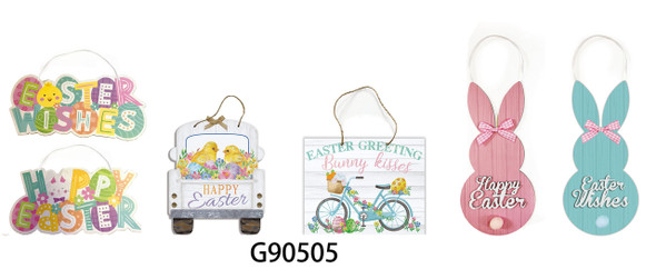 WALL PLAQUE EASTER MDF 8AST DESIGNS W/GLITTER EASTER HT MDF COMPLY LABEL WALL PLAQUE EASTER MDF 8AST DESIGNS W/GLITTER EASTER HT MDF COMPLY LABEL
