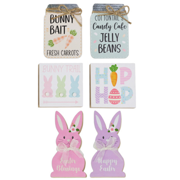 TABLETOP DECOR EASTER MDF 6AST UPC/COMPLY LABEL TABLETOP DECOR EASTER MDF 6AST UPC/COMPLY LABEL