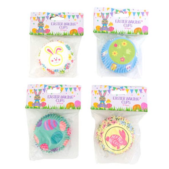 BAKING CUPS EASTER 4AST 2IN 50CT MDSG STRIP INCL/NOT PRELOAD EASTER PBH BAKING CUPS EASTER 4AST 2IN 50CT MDSG STRIP INCL/NOT PRELOAD EASTER PBH