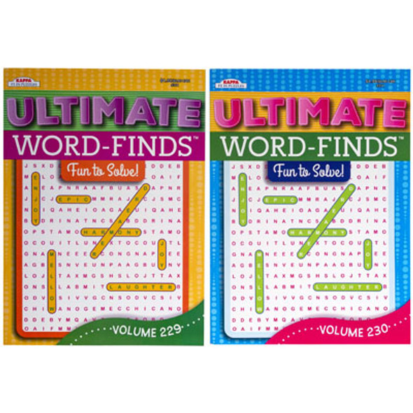 WORD FIND ULTIMATE PUZZLE BOOK2ASST IN FLOOR DISPLAY #311PPD $3.95