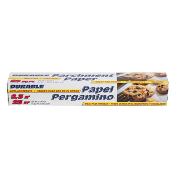 PARCHMENT PAPER 25SQ FT 12IN WROLL #GHPARCH-24 BI-LINGUAL BOX ENG/SPANISH