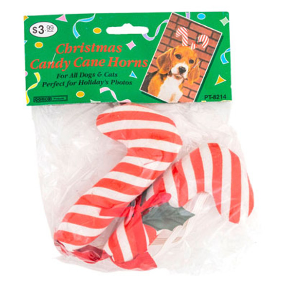 CHRISTMAS CANDY CANE ANTLERS FOR DOGS & CATS PP $3.99 CHRISTMAS CANDY CANE ANTLERS FOR DOGS & CATS PP $3.99