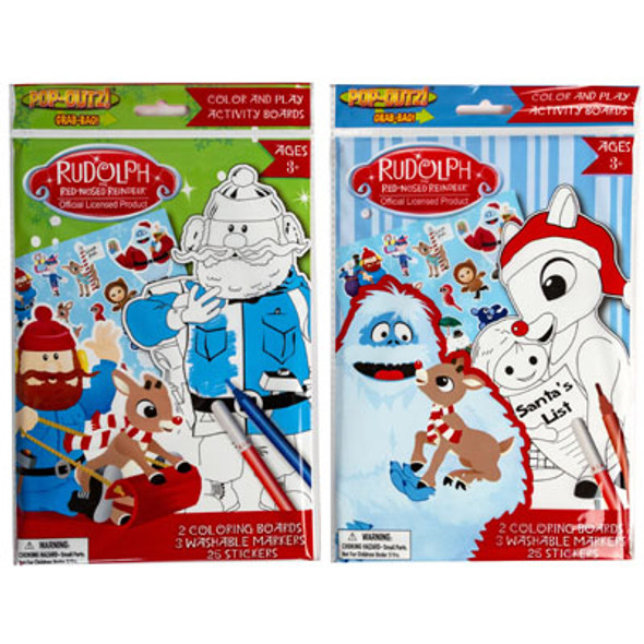 ART BOARDS GRAB BAG RUDOLPH 2 ASSORTED PEGGABLE ART BOARDS GRAB BAG RUDOLPH 2 ASSORTED PEGGABLE