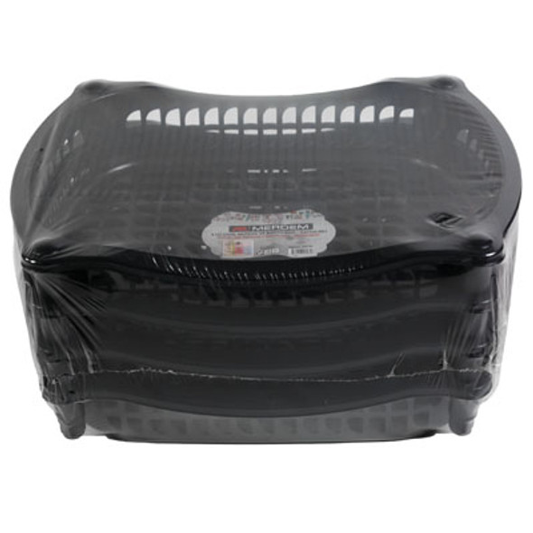 ORGANIZER 4 TIER BASKET SHELF BLACK RACK 12 X 16 X 30 ORGANIZER 4 TIER BASKET SHELF BLACK RACK 12 X 16 X 30