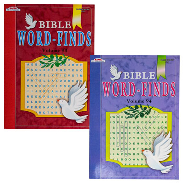 WORD FINDS BIBLE 2 ASST IN PDQ