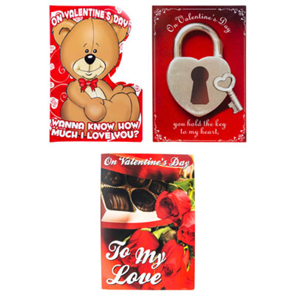 VALENTINE JUMBO CARD ASSORTED