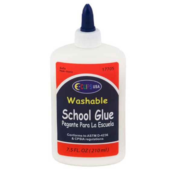 SCHOOL GLUE 7.5OZ WASHABLE SCHOOL GLUE 7.5OZ WASHABLE