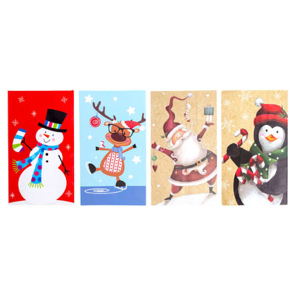 CHRISTMAS GIFT BAG SACK ASST