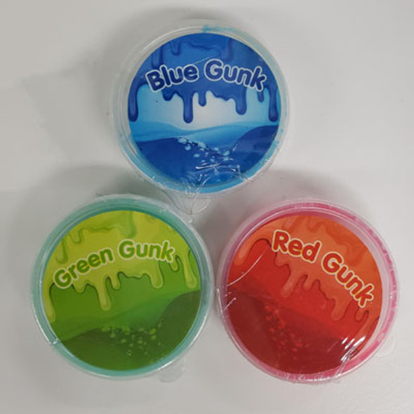 COLORED GUNK ASSORTED PP $2.99 COLORED GUNK ASSORTED PP $2.99