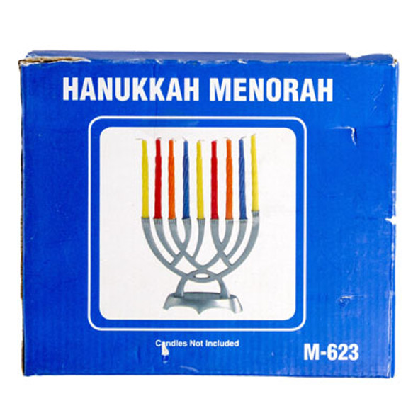 HANUKKAH MENORAH 5 INCHCOLOR BOX