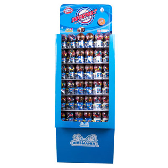 GUMBALL DISPENSER SPORT BALL DUBBLE BUBBLE 3ASST IN FLR DISPL