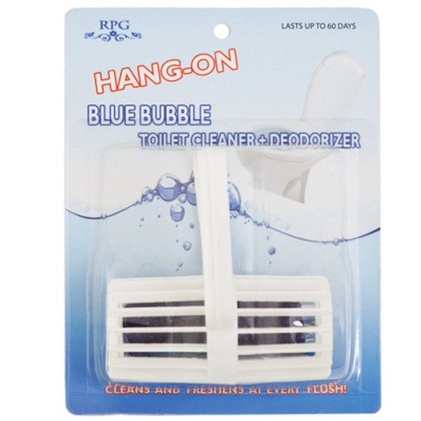 TOILET BOWL CLEANER HANG-ON BLUE BUBBLE PEGGABLE TOILET BOWL CLEANER HANG-ON BLUE BUBBLE PEGGABLE
