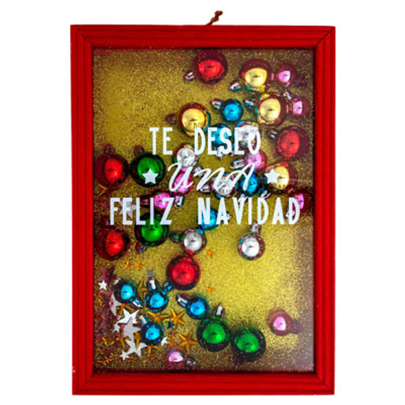 FELIZ NAVIDAD SHADOW BOXPP $12.99