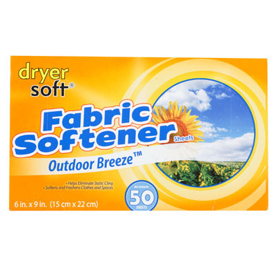 DRYER SHEETS 50CT OUTDOOR FRESH