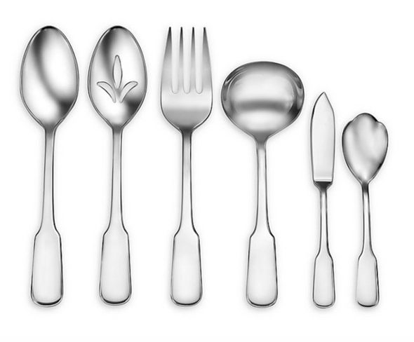 SERVING SET 6PC FINE S/S LITHOBXD ROBINSON ELLSWORTH *89.99*