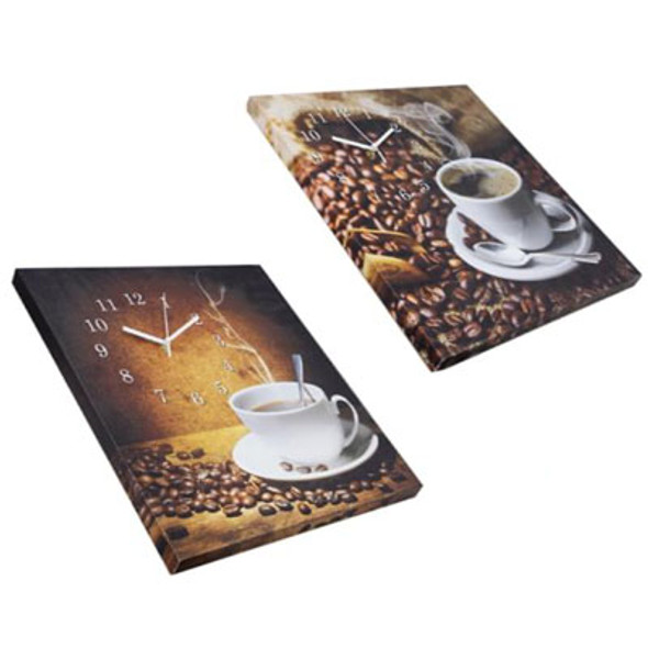 WALL ART CLOCK W/LIGHT COFEE 2ASST 15.75X1.5X15.75 ($22.00) WALL ART CLOCK W/LIGHT COFEE 2ASST 15.75X1.5X15.75 ($22.00)