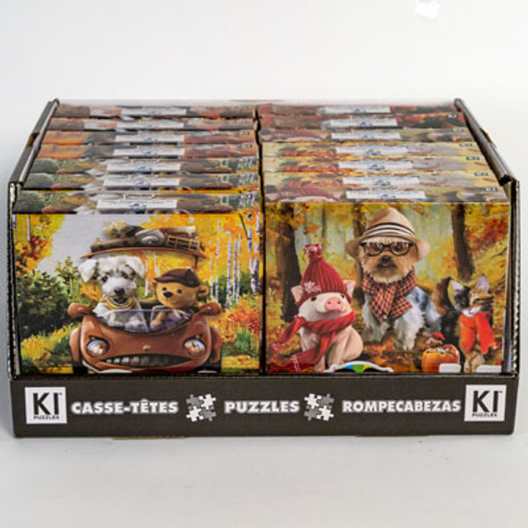 PUZZLE 100PC SIZE 8.75X11.25 ASST CHILDRENS COLL. IN 14PC PDQ
