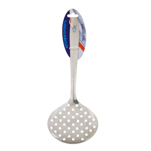 STAINLESS STEEL SKIMMER 12.25IN WITH HANGING TOP 94GMREF #VK-3021-SK