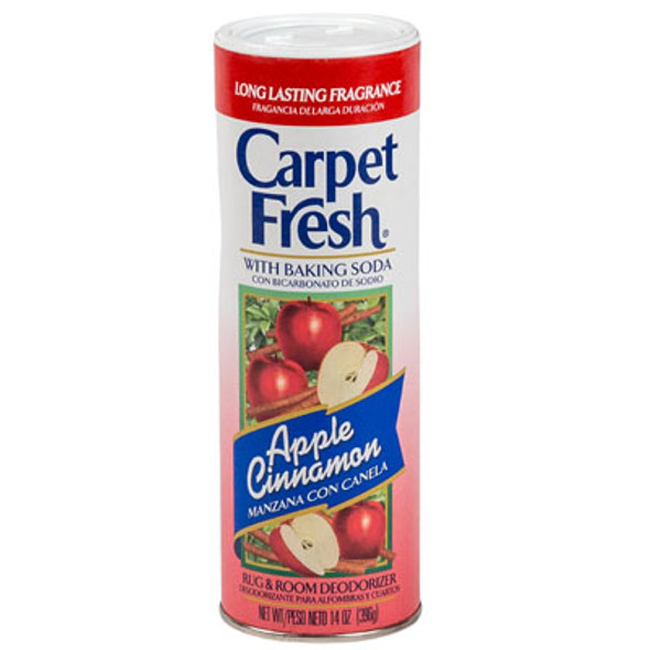 RUG&ROOM DEODORIZER APLE CINAMON14OZ CARPET FRESH W/BAKING SODA RUG&ROOM DEODORIZER APLE CINAMON14OZ CARPET FRESH W/BAKING SODA