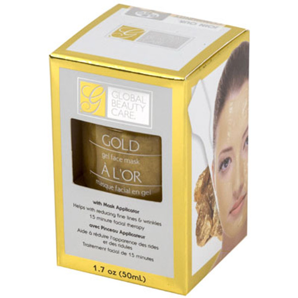 FACIAL MASK GOLD GEL 1.7 OZ W/APPLICATOR BOXED
