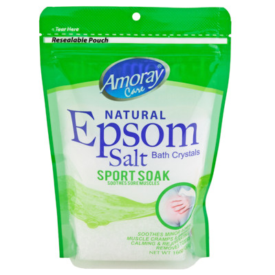 EPSOM SALT 16OZ SPORT SOAK AMORAY
