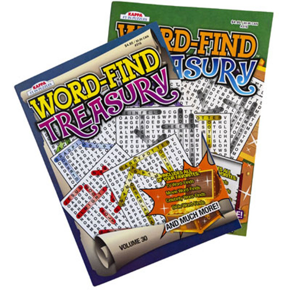 PUZZLE BOOK WORD FIND TREASURY 2 ASSTD COUNTER DISPLAY PUZZLE BOOK WORD FIND TREASURY 2 ASSTD COUNTER DISPLAY