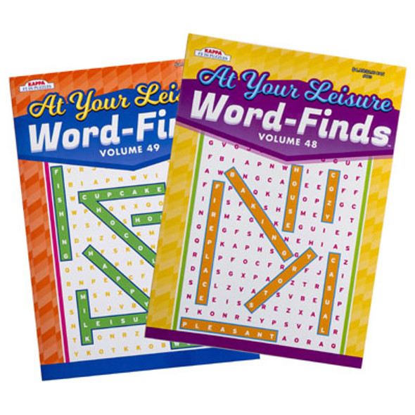 AT YOUR LEISURE WORD FIND-2 ASSTIN PDQ PPC 4.95