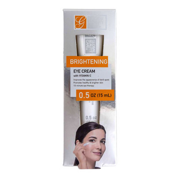 EYE CREAM .5 OZ BRIGHTENINGGLOBAL BEAUTY